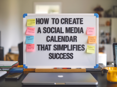 How to create a social media calendar that simplifies success